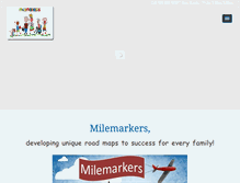 Tablet Screenshot of milemarkerstherapy.com